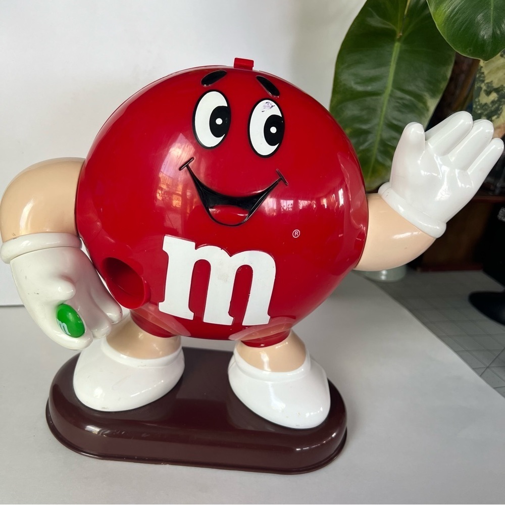 M&M’s Vintage Red Candy Dispenser